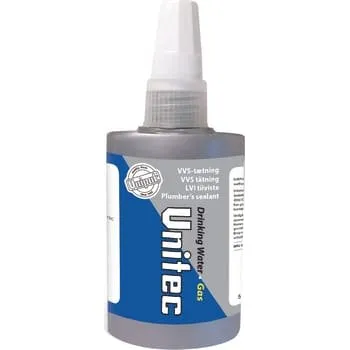 UNITEC WATER gevindlim, 75 ml harmonikatube