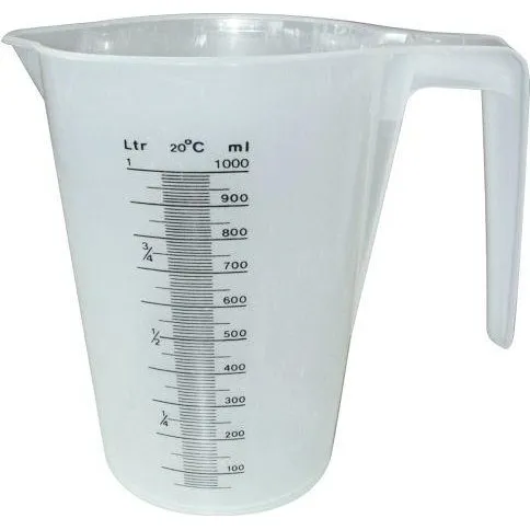 Målekande 1 ltr. med ml-skala