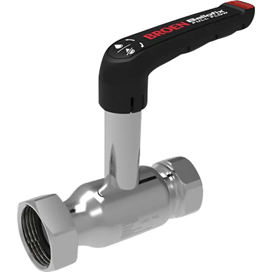 BROEN Ballofix Kuglehane Full Flow 3/4'' DN20 med høj spindel