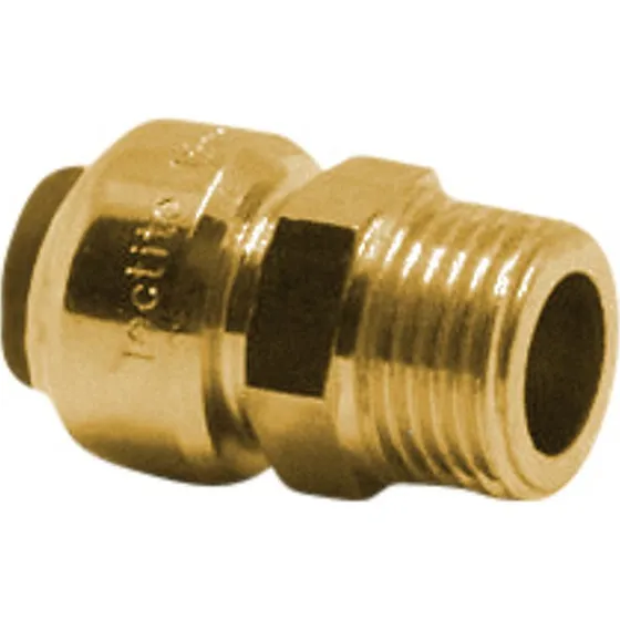 Broen Tectite Push 1/2'' x 15mm Overgangsnippel til QTOO