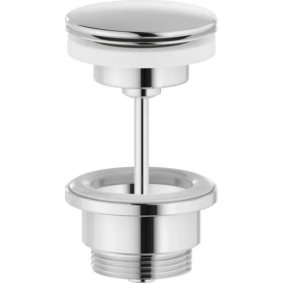 Damixa bundventil, tvangsåben, krom, 63 mm