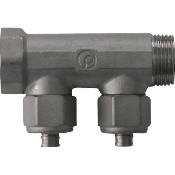 Altech TEA Fordelerrør 3/4" x 16mm med 2 grene til Alupex
