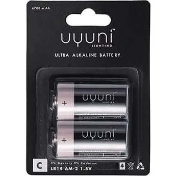 Uyuni C Batterier 1,5V - 2-pak (6700 mAh)