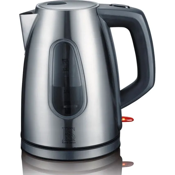Royal Series Elkedel med Rotation 1,7L Stål 2200W