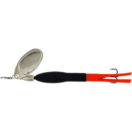 Westin FC Downstream Spinner - 25g - Sort/Fl. Orange Sølv
