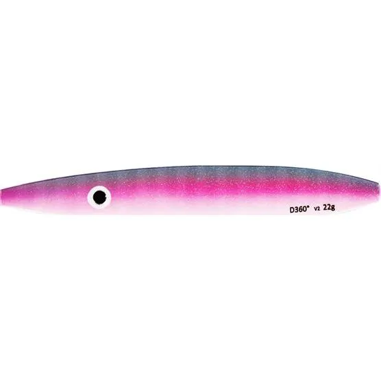 Westin D360 V2 Rotationsblink - 18g - UV Striped Pink