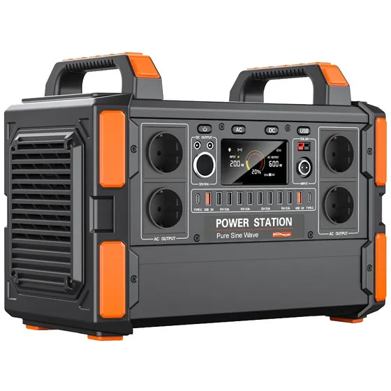 Lakuda Powerstation 1344Wh 1200W Bærbar Strømforsyning
