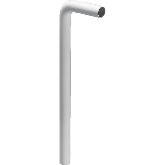 Primeo Nolato afløbsrør 32x160x600mm - Hvid plast