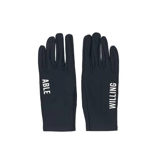 Willing Able Cykelhandsker Sort