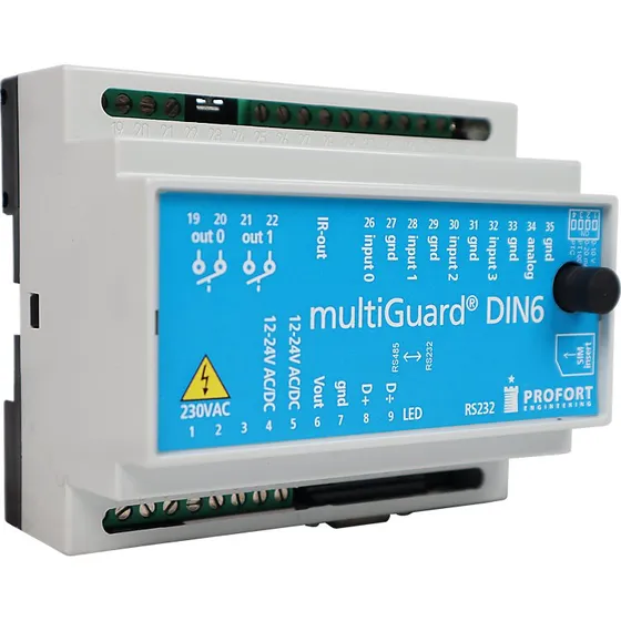 multiGuard DIN6 4G kommunikationsmodul