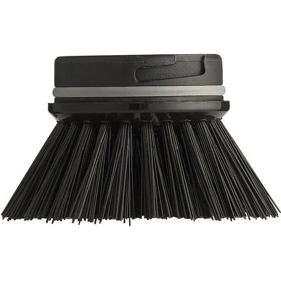 Zone Børstehoved sort medium 6 cm