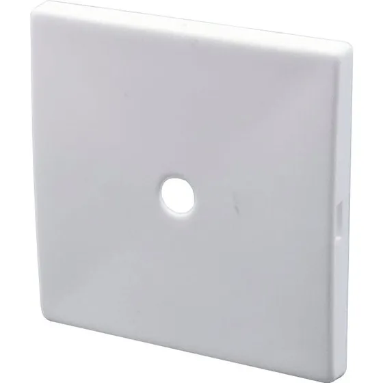 Dæksel for lampeudtag 60x60mm hvid - Gammel model