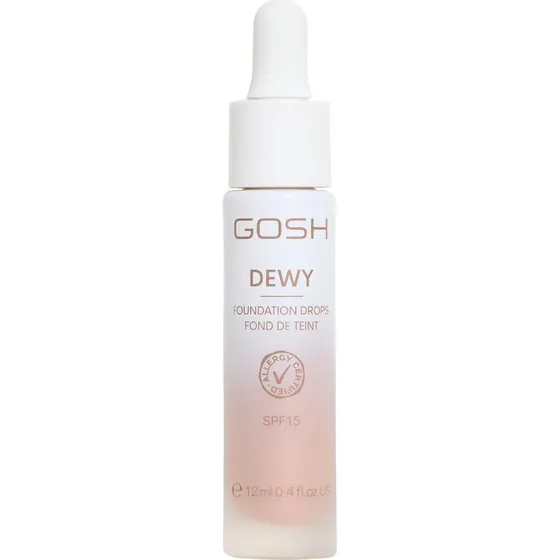 GOSH Copenhagen DEWY Foundation Drops 12 ml - 010 Deep