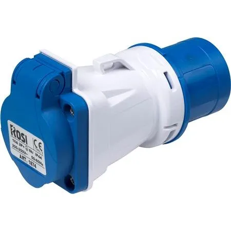CEE Adapter 16A 3P Stikprop til Schuko-udtag