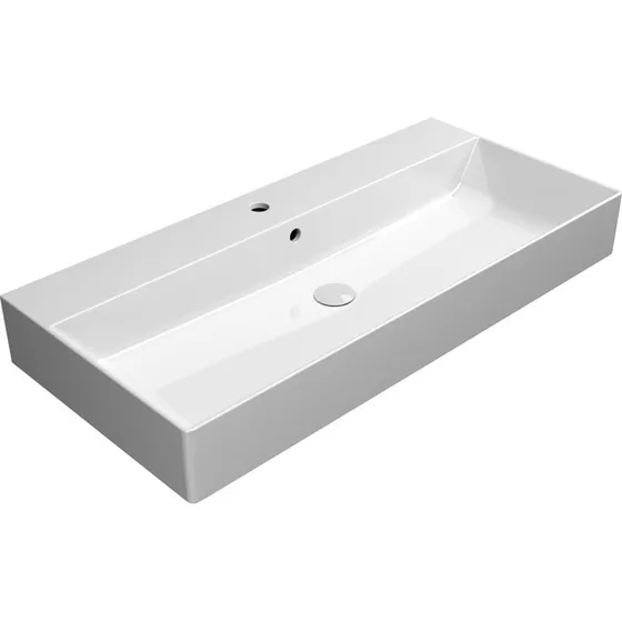 GSI Kube X håndvask, 100x47 cm, hvid