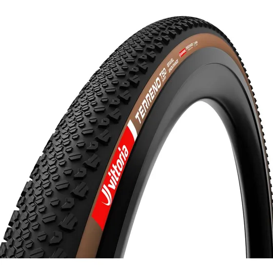 Vittoria Terreno T50 Graveldæk 700x45c TLR G2 - Brown