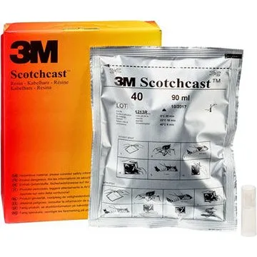 3M Scotchcast 40 Str A 100g Polyuretan Støbemasse, Sort