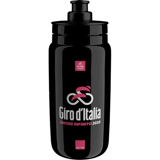 Elite Bottle Fly Teams 2026 Giro d'Italia Black Map - 550ml
