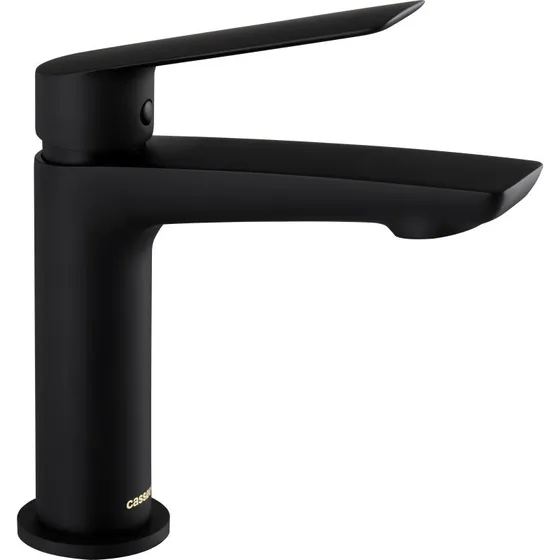 Cassøe Sleek håndvaskarmatur, mat sort