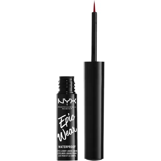 NYX Professional Makeup Epic Wear Eye & Body Liquid Liner - Red