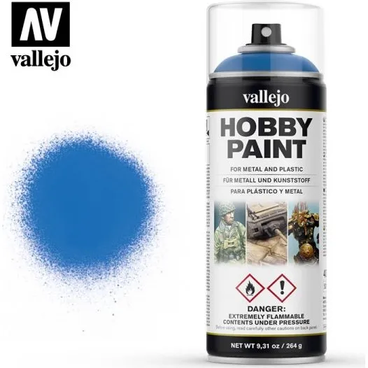 Vallejo Hobby Paint Primer Spray - Magic Blue - 400ml