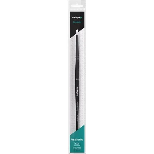 Vallejo Weathering Brush - Rund - Syntetisk - Lille