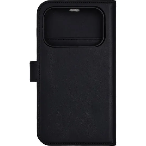 Radicover 2-i-1 Anti Radiation Lædercover til iPhone 17 Pro - Sort