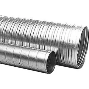 Lindab SR1003000 Spiralfalsdet ventilationsrør - Ø100 x 3 m