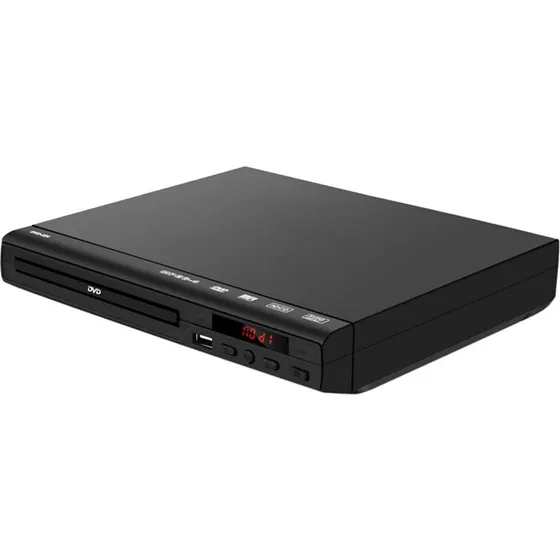 Hxsj Regionfri DVD-afspiller med USB, PAL/NTSC & fjernbetjening