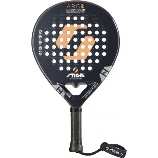 Stiga Arc 2 Padelbat - Rund, Sort/Beige