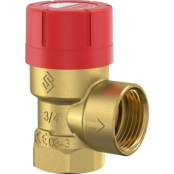Flamco Sikkerhedsventil 3/4 DN20 3,0 bar til varmesystemer