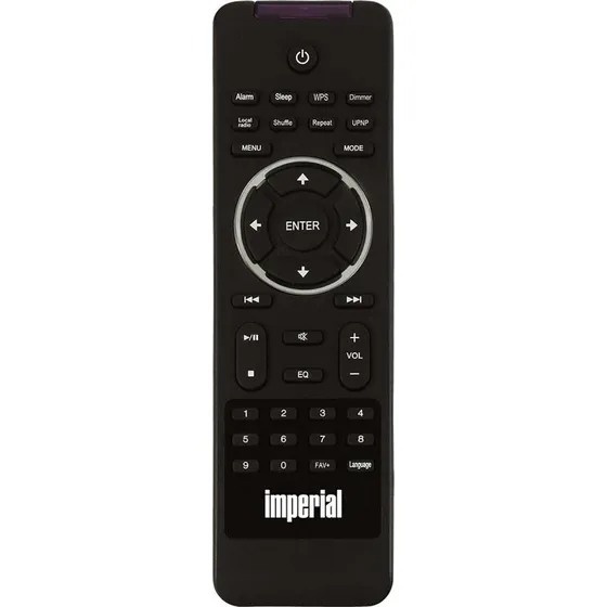 Imperial S004870 Fjernbetjening til DABMAN-serien uden CD-drev