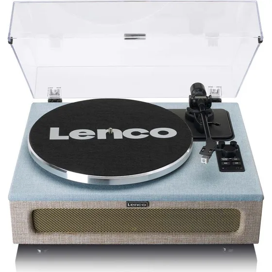 Lenco LS-440BUBG Pladespiller med Bluetooth og 4 højttalere