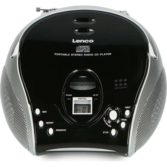 Lenco SCD-24 Bærbar Stereo med CD-afspiller og FM-radio