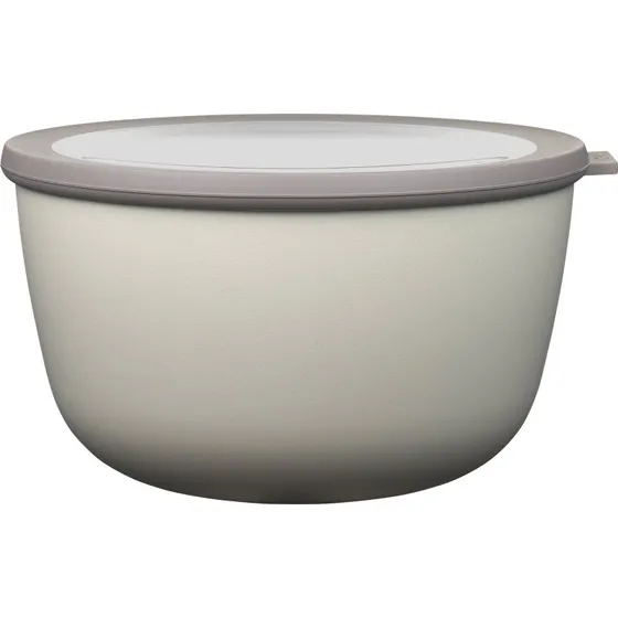 Mepal Cirqula Skål m/låg 3000 ml - Nordic White