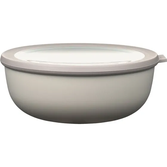 Mepal Cirqula Skål m/låg 2250 ml - Nordic White