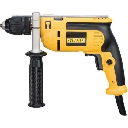 DeWALT DWD024S Slagboremaskine 650W – nøglefri, gul/sort