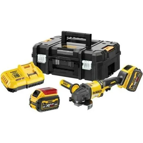 DeWALT DCG418T2-QW vinkelsliber 54V 2×6,0Ah – 125 mm