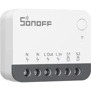 Sonoff ZBMINIR2 Extreme Smart Switch, Zigbee 3.0, 2 kanaler