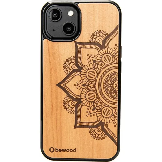 Bewood Træcover til iPhone 15 - Mandala Æbletræ