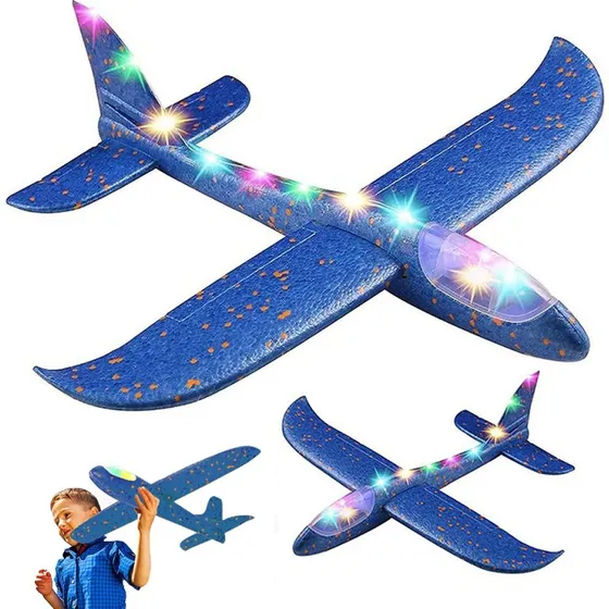 Kastefly med LED - 47 cm - Blue