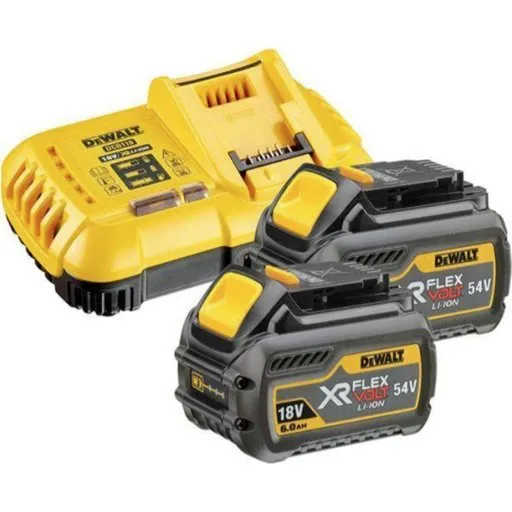 DeWalt DCB118T2-QW 2x 6,0 Ah XR FLEXVOLT (18/54V) + lader
