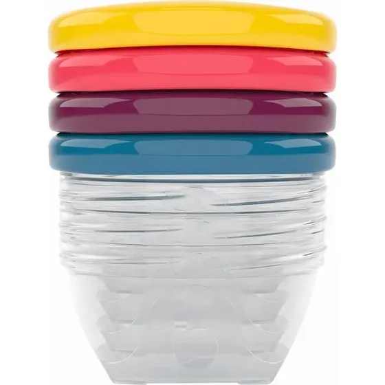 Babymoov Madbøtter 120 ml – 4 stk (lufttætte)