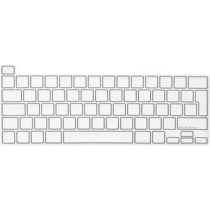 Silikone cover til MacBook Pro 13.3, Transparent