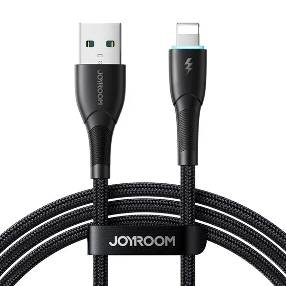 Joyroom Starry USB-A til Lightning kabel 1m - Sort