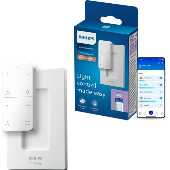 Philips Smart Lighting Smart Dimmer Switch med Matter & Wi-Fi