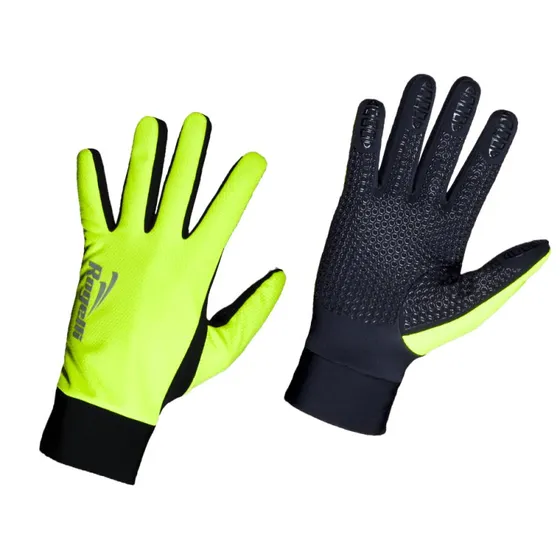 Rogelli Laval handsker sort/gul