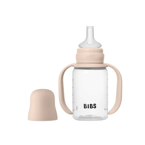 BIBS Sippy-flaske Silikone 150 ml – Blush
