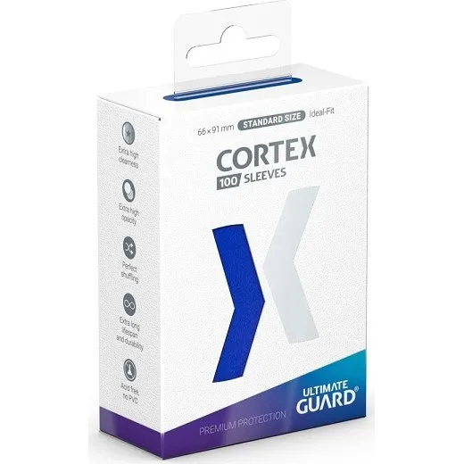 Ultimate Guard Cortex Sleeves - Blue - 100 stk