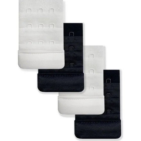 Carriwell BH-forlængere 4 stk. (2 sorte/2 hvide)